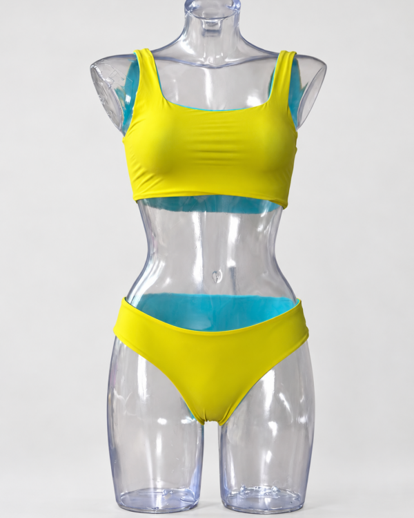 Bikini Donna Vera Lime e Cielo