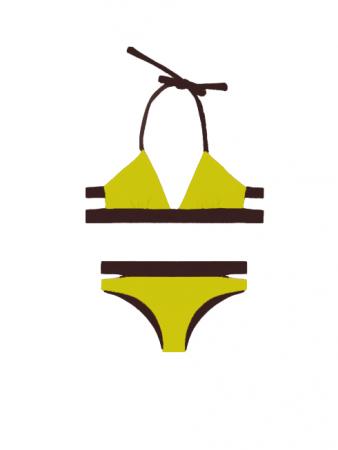 Nesea lime moka bikini swimwear summer