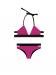 Nesea violet and black bikini swimwear summer
