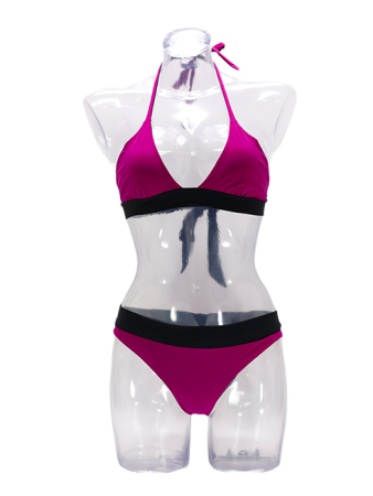 Zoe violet and black bikini swimwear summer