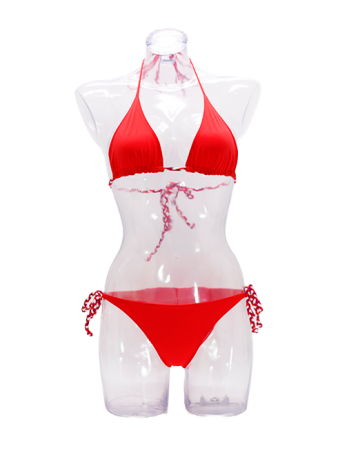 Eileen red bikini swimwear summer