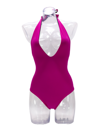 Diva violet and black swimsuit summer