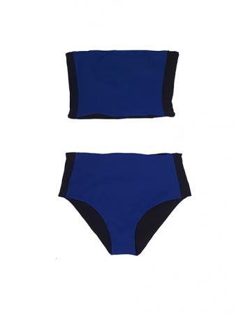 chiara bikini blu nero
