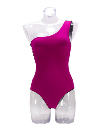 Diana violet one shoulder swimsuit
