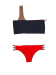 maya top callliope slip nero taupe rosso